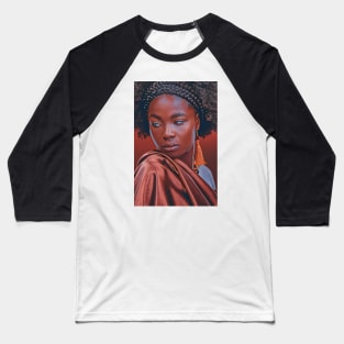 Melanin Queen Baseball T-Shirt